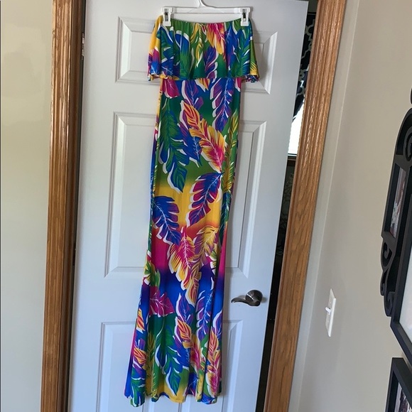 Bright Tropical Mermaid Maxi - Picture 4 of 5